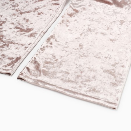 Home Home (longshit and trousers) KAFTAN "velvet", 44-46, roses/beige-9
