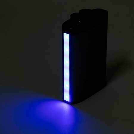 Battery -off flashlight, 10,000 mAh, 30 watts, 1600 lm, P90, USB, 12 hours of operation-8