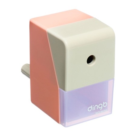 Mechanical sharpener with container classic pink