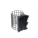 Metallic feeder X-Feeder Me Grip M Grid, Matt Black, 130 g, 45 ml