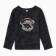 T -shirt with DL. hands. Children's KAFTAN "Trendy" R.34 (122-128), Gray Tai-Dai