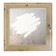 Window 90x90 cm, "drops on glass", single -chamber double -glazed window, seal, needles