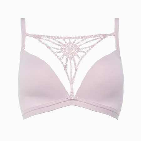 Female set (top/panties), powder color, size 85V-9