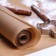 Baking paper siliconized, brown 38 x 25 m