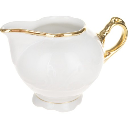 Tea Service 6/9 Tulip, DELIVERY “Snow -white tulip, golden holders”, 15 items-3