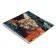 Sketchpad 195x195 40 sheets on the crest "Orange Cat", covered Cardboard, glossy lamination, block 120g/m2
