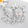 Decor for creativity plastic "Rhinestones. Transparent" set 50 pcs d = 1.2 cm