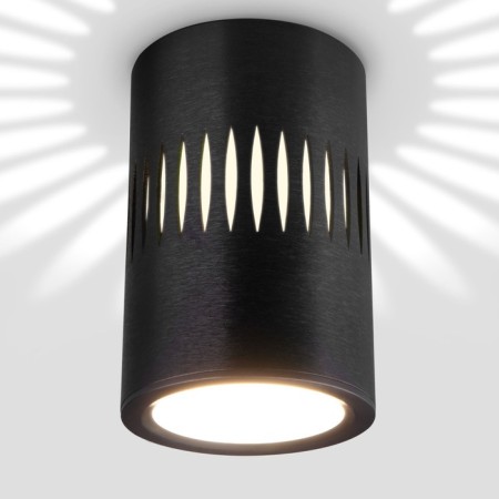 Ceiling accent light (SPOT) ELEKTROSTANDARD, DLS025 & DLS026 LED 7 W, 60x60x100 mm, IP20, black color black-2