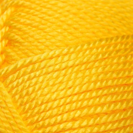Extra yarn 100% acrylic 220m/100g (216 yellow)-2
