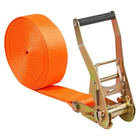 Airline cargo fastening belt, with a ratchet, ring 10 tons, 8 m-2