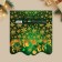 Money envelope “Happy New Year!”, Golden snowflakes, 17.5 x 8 cm, New Year