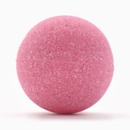 Бомбочка для ванны, 130 г, аромат клубничного пломбира, BEAUTY FOX-1