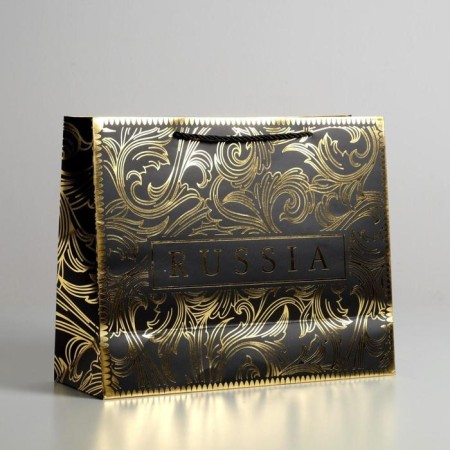 Gift package, packaging, Gold Russia, 32 x 26 x 12 cm-1