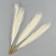 Pampas artificial grass, height 43 cm, 5 brushes, milk color