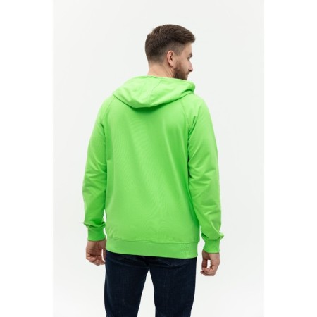 Male sweatshirt, size 44, color is bright green-7
