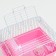 The cage for rodents "Pigzon", 23 x 17 x 17 cm, pink