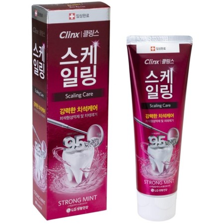 PARIOE CLINX Strong Mint toothpaste against tartar formation, 100 g-3