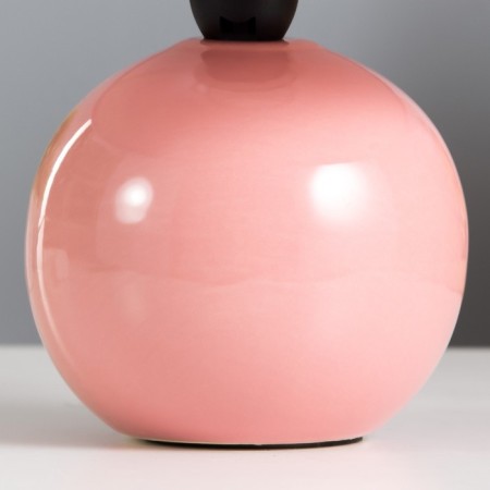 Table lamp "Apple", 25 cm, 220V, pink risalux-3