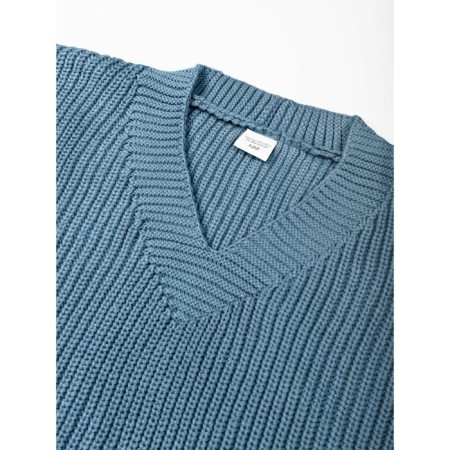 Vest for girls, height 140 cm, blue color-6
