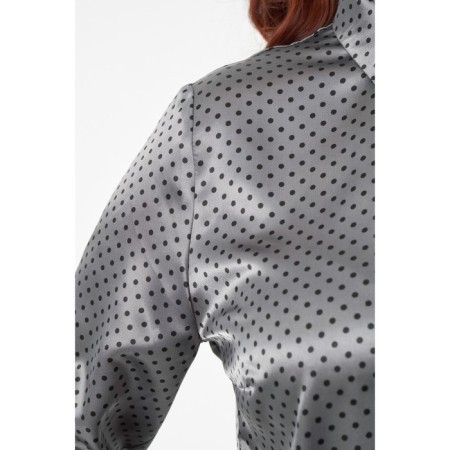 Women's dress, size 62, gray color-2