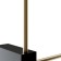 Bra Technical C070WL-L12GB3K, LED, 12W, 64.5x63x3 cm, 1050lm, black color with gold