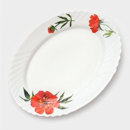 Service table "velvet rose", 37 items, glass ceramic-23