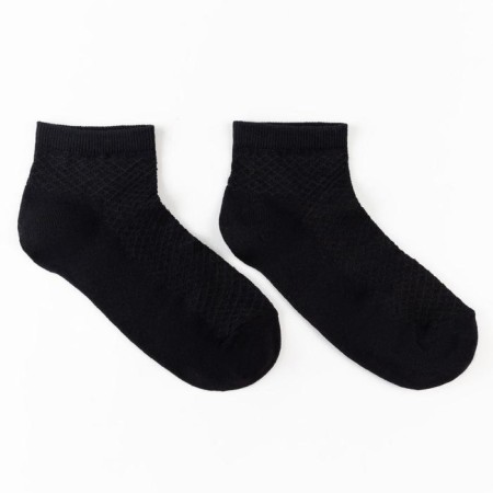 Women's socks, black color, size 23-25