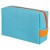 Turquoise, orange