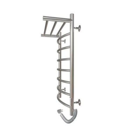 Electric towel "Sanprise" Classic P8, 500x800 mm, shelf, left/right, chrome-10