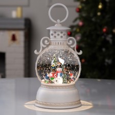 Figure LED “Magic skating rink”, 20x10.5 cm, music, aah3, usb, glow warm white