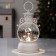 Figure LED “Magic skating rink”, 20x10.5 cm, music, aah3, usb, glow warm white