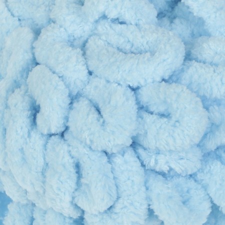 Yarn "Puffy" 100 % micropoliester 9m/100g (287 St. Biryuzovaya)