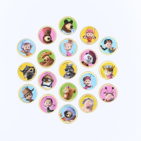 Chocolate coins "Masha and the Bear", 6 g-4