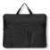 Folder (bag) with handles for A4 laptop (340 x 250 mm), textile, 3 external pockets, devente black