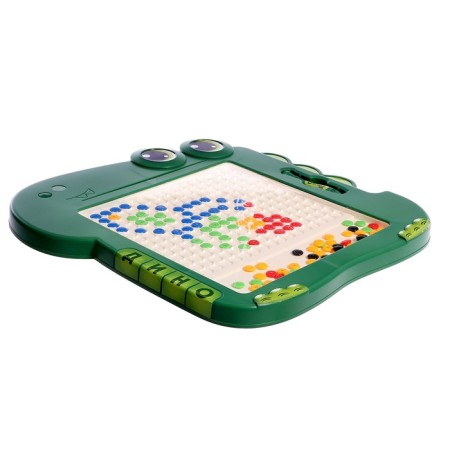 Magnetic tablet for drawing "dinosaurus", mosaic, 10 cards-3