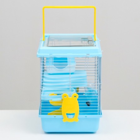The cage for rodents "Pigzon", 27 x 21 x 27 cm, blue-2