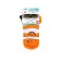 Nosk children's Omsa Kids Calzino 21P62 Orange, size 31-34
