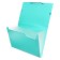 Folder Carder Calligrata watercolor 13 department. A4 plastic 0.7mm mint, black resident