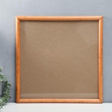 Photo frame 40x40 cm nut