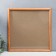 Photo frame 40x40 cm nut