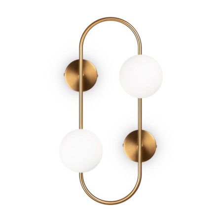 Wall lamp (sconces) Inversion, 2xg9, brass color-5