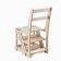Transformer chair (step-on-step)