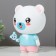 Highway lamp "Bear" E14 3W Blue 19x13x14 cm Risalux