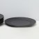 A set of plates of lunch porcelain Magistro Lofty, 6 objects: D = 26.7 cm, black color