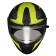 Snowmobile helmet Zox Condor Parkway, glass with electric heating, matte, size L, yellow, black