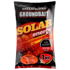 Прикормка Greenfishing Solar Energy, фидер Flat Big Fish, 1 кг