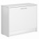 Tumbling with one shelf for orion shoes, 602 × 250 × 488 mm, white color