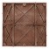 PPC tile is pavement, 40 × 40 × 5 cm, 8 bricks, brown, PTB-50