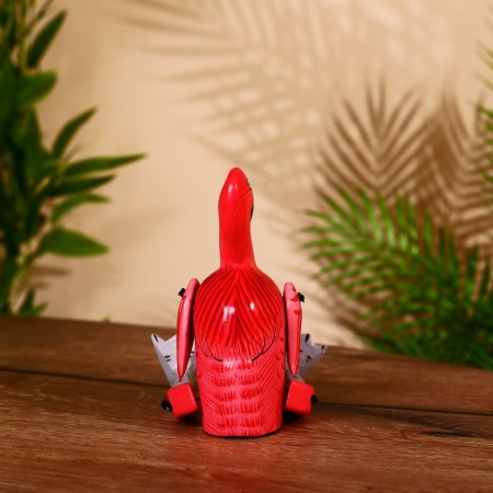 Souvenir "Flamingo" hanging paws, wood 25 cm-2