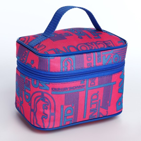 Lightning cosmetic bag, pink color